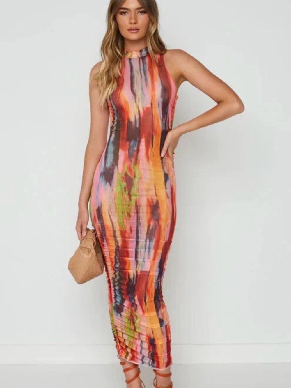 SNDYS multicolor dress - Molly king for SNDYS - Size 4
